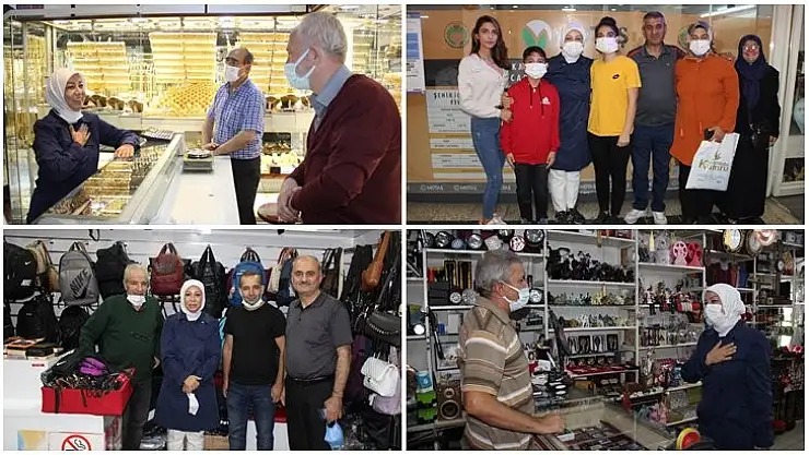 AK Partili Çalık'tan Kapalı Çarşı Esnaflarına Ziyaret