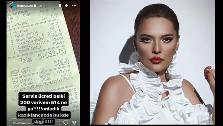 Akalın'dan Adisyon Tepkisi' Kazıklanacağız da Bu Kadar da Değil'