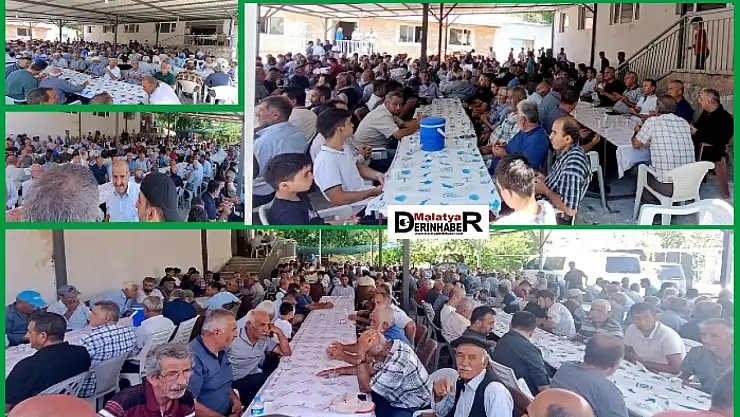 Akçadağ Çobanuşağı'nda Abdurrahman Çoban Tarafından Mevlid Programı