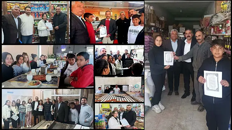 Akçadağ'da Öğrencilerden Ahilik Haftasına Anlamlı Ziyaret