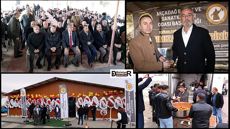 Akçadağ'da UNDP ve TESK İşbirliğiyle Kalkınma ve İnovasyon Merkezi Açıldı