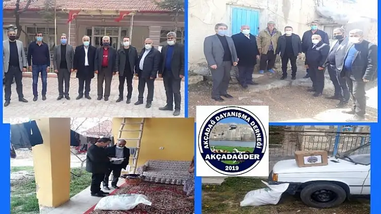 Akçadağ Dayanışma Derneğinden 'Hemşerine Bir Destekte Sen Çık' Kampanyası