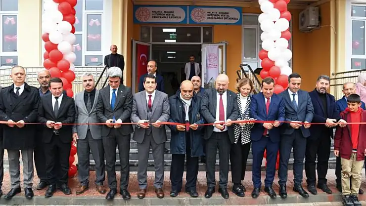 Akçadağ Güzyurdu Vestel Erdi Canbay İlk ve Ortaokulu'nun Açılışı Yapıldı