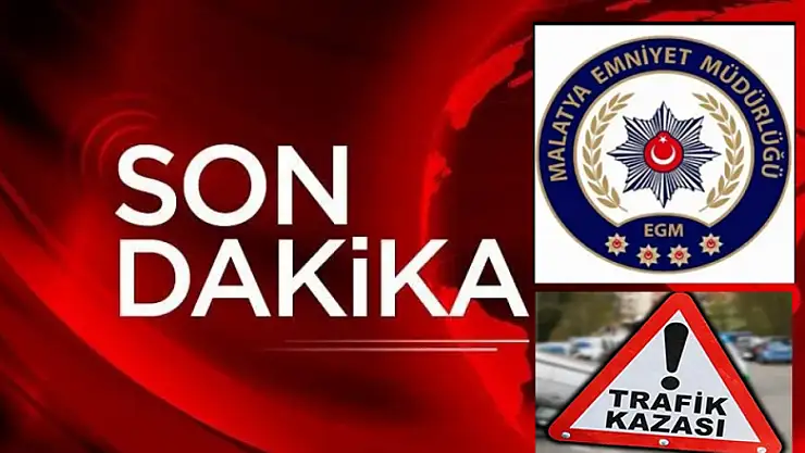 Akçadağ İlçesinde Yaralamalı Kaza