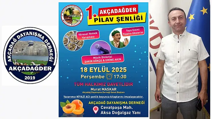 AKÇADAĞDER'den 1. Pilav Şenliği Etkinliği
