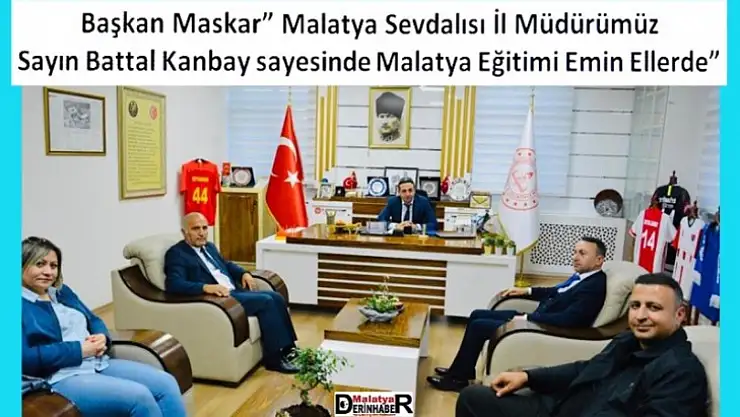 AKÇADAĞDER'den İl Müd. Kanbay'a Destek Ziyareti