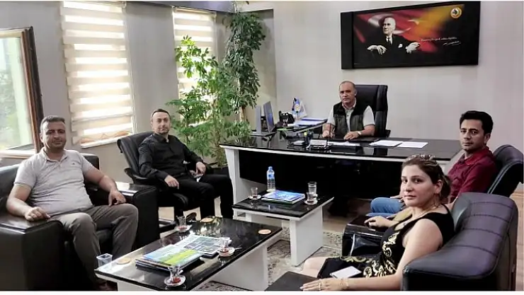 AKÇADAĞDER'den Orman İşl. Müd. Yakup Kalaylı'ya Ziyaret