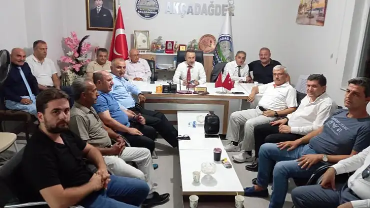 AKÇADAĞDER'e Önemli İsimlerden Ziyaret