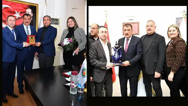 AKÇADAĞDER Yönetiminden Başkan Gürkan'a Hizmet Teşekkürü