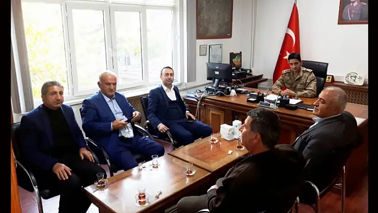 AKÇADAĞDER Yönetiminden İlçe Jandarma Komutanlığına Ziyaret