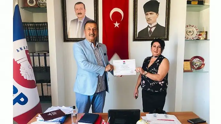 Anadolu Birliği Partisinde Teşkilatlar Songül Evciloğlu Emanet