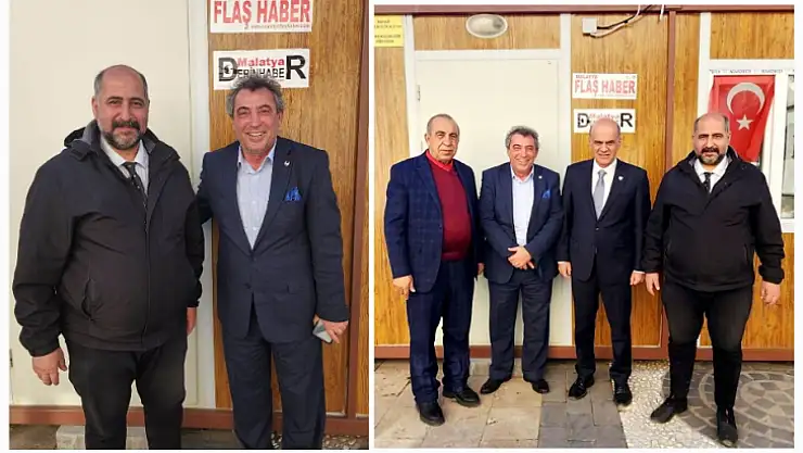 Ankara Hekimhanlılar Derneği Bşk. Uzunoğlu'ndan Malatya Derin Haber'e Ziyaret