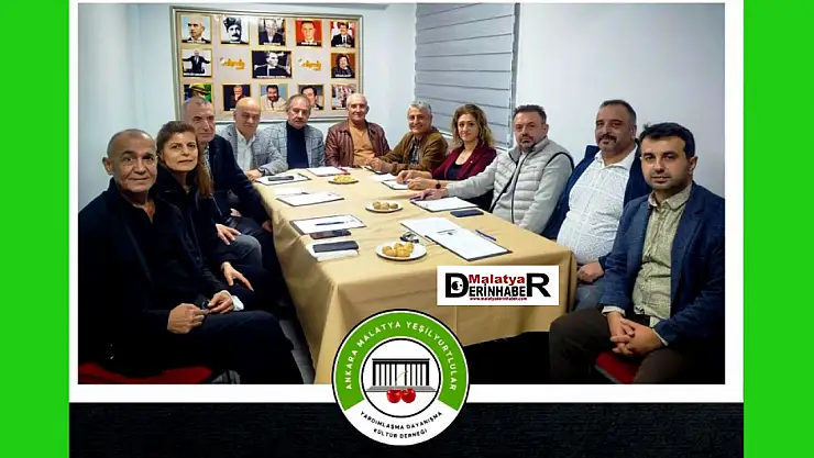 Ankara Malatya Yeşilyurtlular Derneğinde Görev Dağılımı