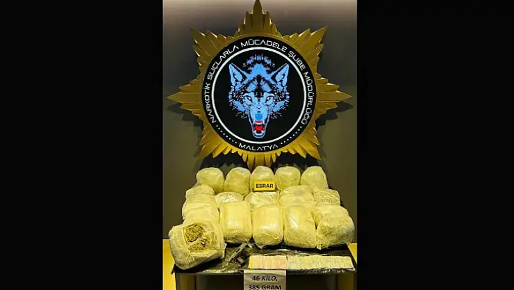 Araçta Esrar Yakalandı