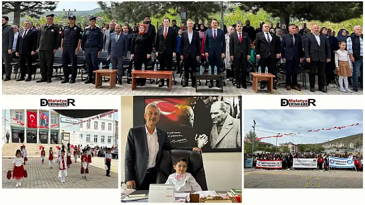 Arapgir İlçesinde 23 Nisan Coşkusu