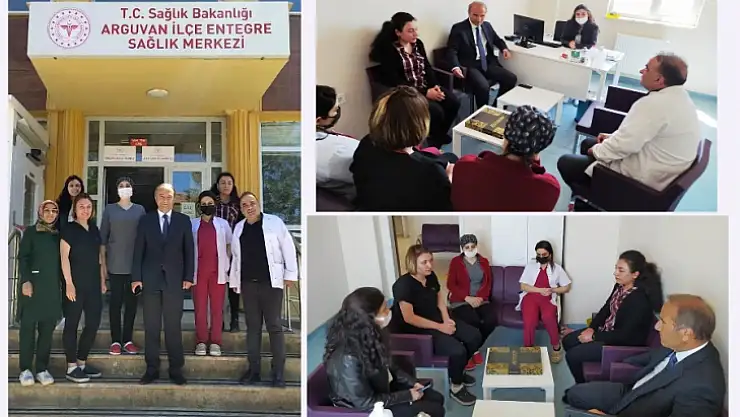 Arguvan'da Başkan Kızıldaş'tan Hemşireler ve Sağlık Çalışanlarına Ziyaret