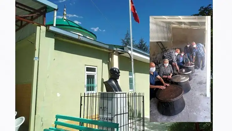 Arguvan'da Karahüyük Köylüleri Geleneksel Yağmur Duasını Şah Sultan Ziyaretinde Yaptılar