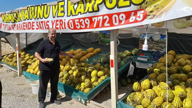 Arguvan Narmikan Kavunu Tezgahlarda