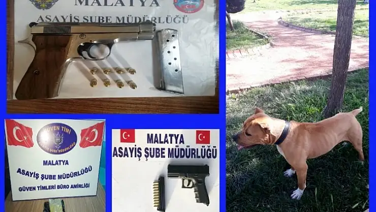 Asayiş şube Müdürlüğünce yapılan çalışmalarda