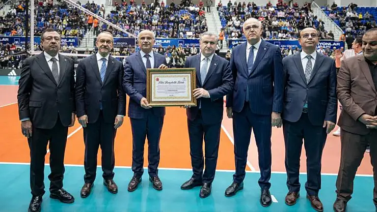 Bakan Bak'a Fahri Hemşerilik Beratı