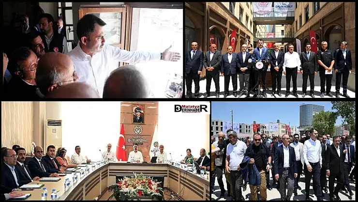 Bakan Kurum: Malatya'mızın Kalbini Ayağa Kaldırıyoruz!