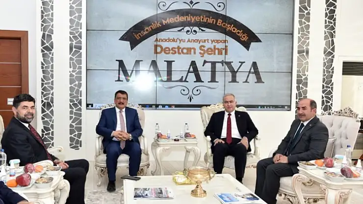 Bakan Yardımcısı Ergüneş'ten Başkan Gürkan'a Ziyaret