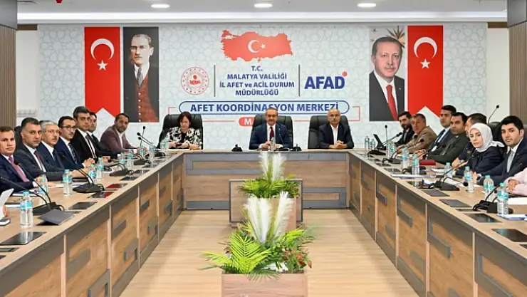 Bakan Yardımcısı Fatma Varank'ın katılımıyla İl Afet Koordinasyon Toplantısı