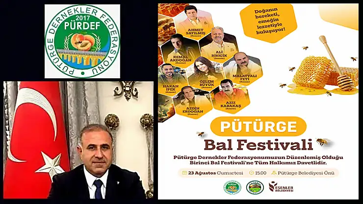 Bal Gibi Festival: PÜRDEF'ten Pütürge Balına Görkemli Tanıtım