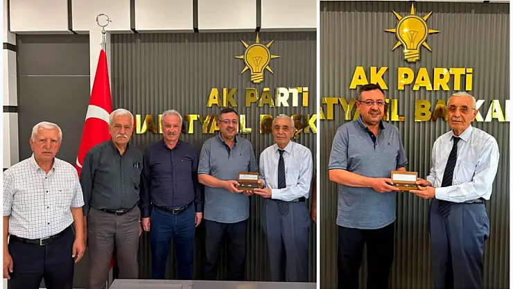 Başkan Ali Evren'den İl Başkanı Ali Bakan'a Anlamlı Hediye: Güçlü Mesaj