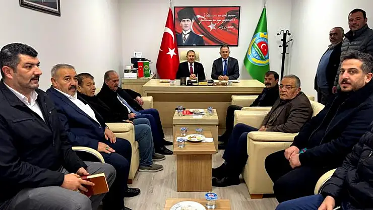 Başkan Bozkurt'tan Darende Ziraat Odasına Destek Ziyareti