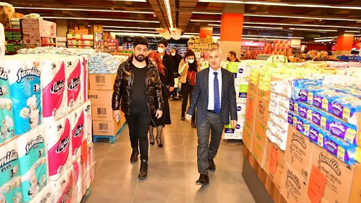 Başkan Çınar'dan İlçedeki Esnaflara İşyerlerinde Ziyaret