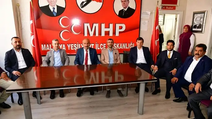 Başkan Çınar'dan MHP İl ve İlçe Başkanlığı İle Ülkü Ocakları İl Başkanlığına Ziyaret