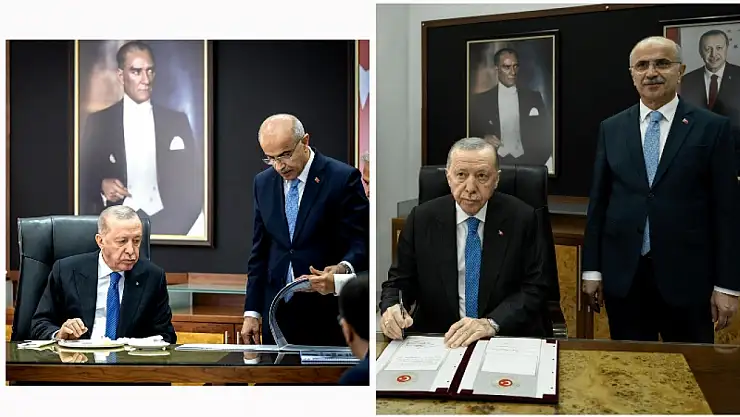 Başkan Er'den Çalışmalar Hakkında Cumhurbaşkanı Erdoğan'a Brifing