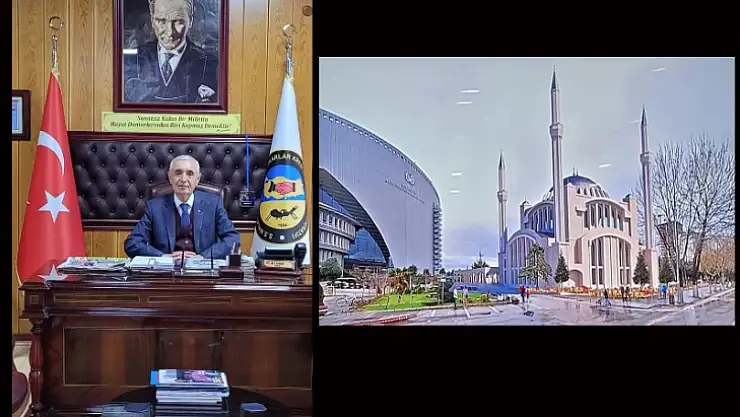 Başkan Evren' Caminin Temeli en Kısa Sürede İnşallah  Atılır'