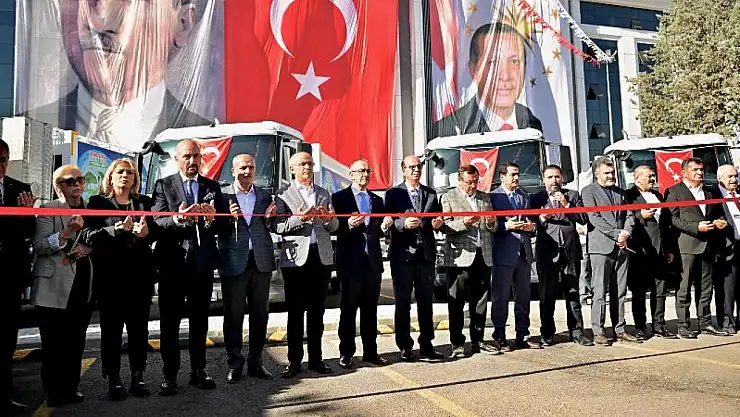 Başkan Geçit: 21 Yeni Temizlik Aracımız Hayırlı Olsun