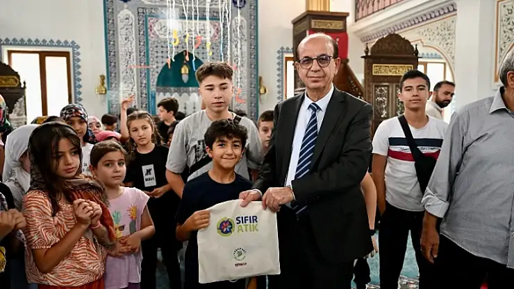 Başkan Geçit Kuran Kursu Öğrencilerine Sağlıklı Çevrenin Önemini Anlattı