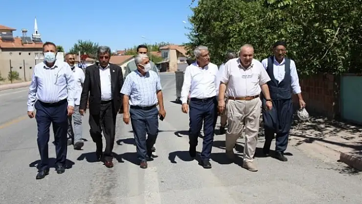 Başkan Güder'den Hatunsuyu Mahallesine Doğalgaz Müjdesi