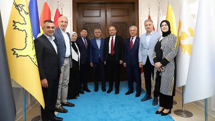 Başkan Güder'e AK Parti Heyetinden Anlamlı Ziyaret