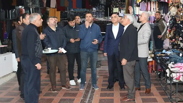 Başkan Güder, Esnafların Sıkıntılarını Dinledi