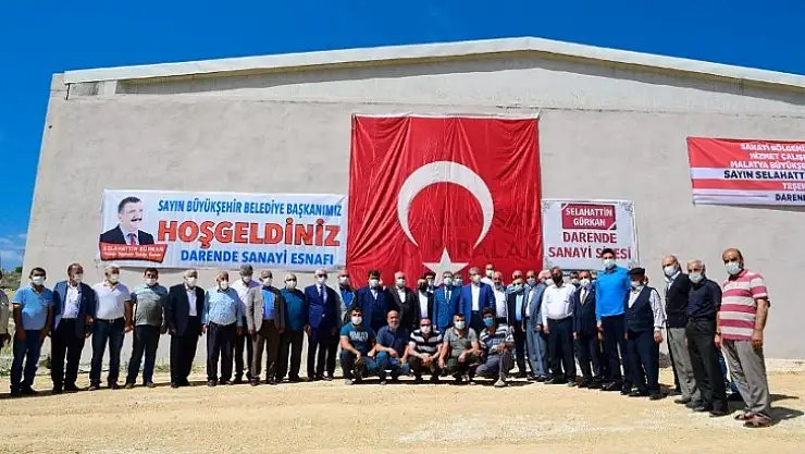 Başkan Gürkan'a Darendeli Esnaflardan Hizmet Teşekkürü