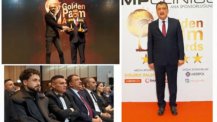 Başkan Gürkan'a İki Ödül Birden