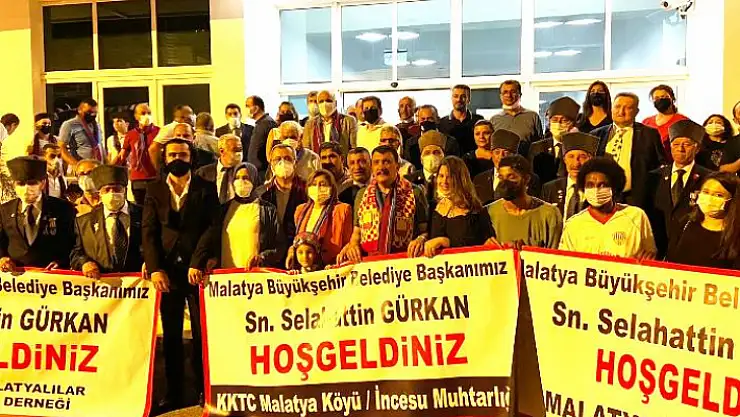 Başkan Gürkan'a Kıbrıs'ta Coşkulu Karşılama