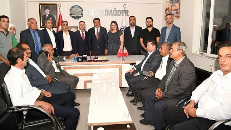 Başkan Gürkan Akçadağ Dayanışma Derneği'ni Ziyaret