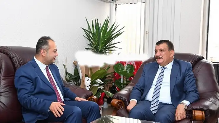 Başkan Gürkan'dan, Baro Başkanı Demez'e Ziyaret