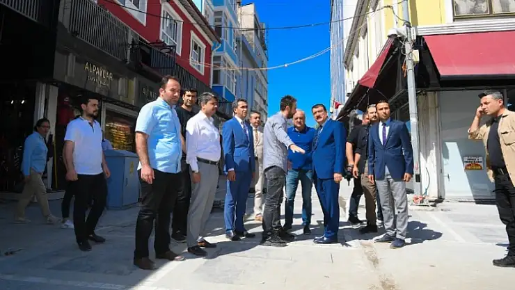 Başkan Gürkan'dan Kuyumcular Çarşısında İncelemele