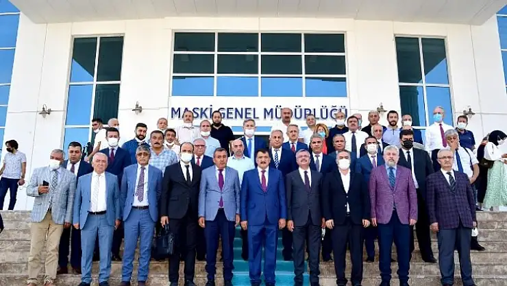 Başkan Gürkan'dan MASKİ'ye Ziyaret