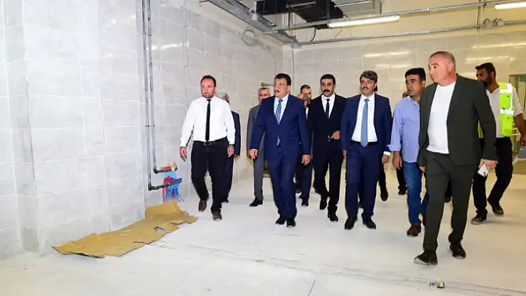 Başkan Gürkan Ekmek ve Yemek Fabrikasında İncelemelerde Bulundu