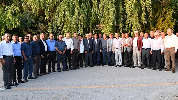 Başkan Gürkan Eski Malatya Bölgesi Muhtarlarıyla Buluştu