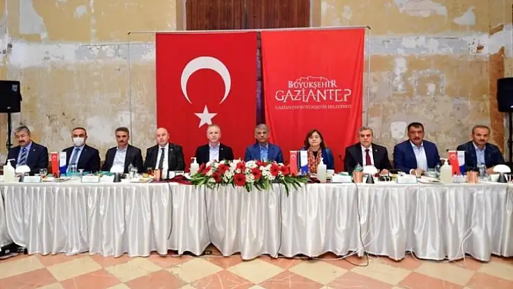 Başkan Gürkan Gaziantep'te
