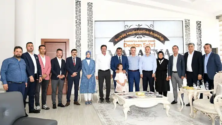 Başkan Gürkan Gaziosmanpaşa ve Sincik Belediye Başkanlarını Ağırladı
